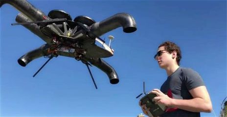 美国高中生和父亲搞研究,发明世界最安全无人机,目前已申请专利